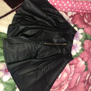 2 Leather Skirts
